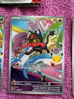 Pokemon TCG First Partner Illustration Collection Rowlet 43 Litten 44 Popplio 45 - Image 4