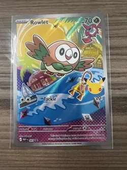 Pokemon TCG First Partner Illustration Collection Popplio 45 Litten 44 Rowlet 43 - Image 4
