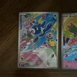 Pokemon TCG First Partner Illustration Collection Popplio 45 Litten 44 rowlet 43 - Image 2