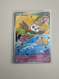 Pokemon TCG First Partner Illustration Collection Popplio 45 Litten 44 rowlet 43 - Image 2