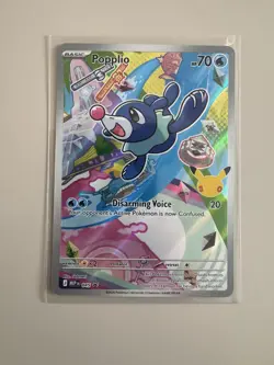 Pokemon TCG First Partner Illustration Collection Popplio 45 Litten 44 rowlet 43 - Image 3
