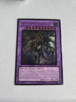 Yugioh Dragon Knight Draco-Equiste (UTR) DREV-EN038 Unlimited Y401 - Image 1