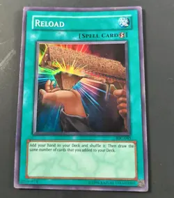 Yu-Gi-Oh! Invasion Of Chaos Reload Super Rare Spell IOC-045 DMG - Image 1