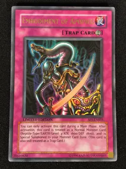Yugioh Embodiment of Apophis SP1-EN003 Ultra (NM) - Image 1