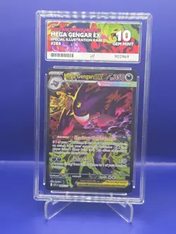 Pokemon TCG Mega Gengar EX #284 2026 Ascended Heroes ACE Grade 10 GEM MINT - Image 1