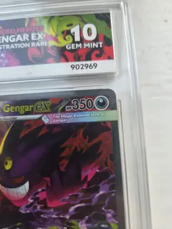 Pokemon TCG Mega Gengar EX #284 2026 Ascended Heroes ACE Grade 10 GEM MINT - Image 4