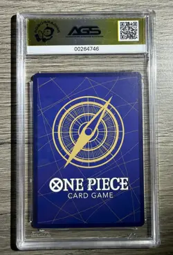 2023 One Piece Paramount War English UTA Sec Alt Art # OP02-120 Pristine AGS 10 - Image 2