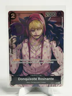 One Piece Donquixote Rosinante (OP02-108) Full Art Paramount War 2000 Power - Image 1