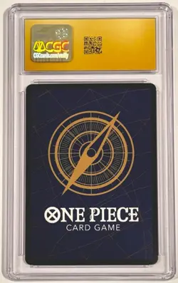 2024 One Piece Monkey D. Luffy One Piece Day ‘24 SR OP07-109 CGC 10 Pristine - Image 2