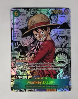 One Piece OP13-118 Monkey.D.Luffy Manga Alternate Art MONKEY D LUFFY 🔥 RARE 🔥 - Image 1