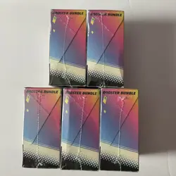 Pokemon TCG Prismatic Evolutions Booster Bundle Lot of 5 - New/Factory Sealed - Image 4