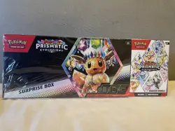 Pokemon TCG Prismatic Evolutions Surprise Box and Booster Bundle (NEW/SEALED) - Image 1