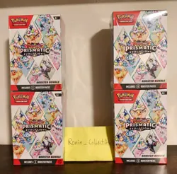 Pokemon TCG: Prismatic Evolutions Booster Bundle - New & Sealed - Image 1