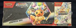 Pokemon TCG Prismatic Evolutions Surprise Box & Booster Bundle Sams Club SEALED - Image 1