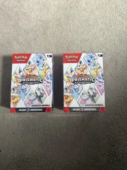 Pokemon TCG: Prismatic Evolutions Booster Bundle X2, Brand New & Sealed! - Image 1