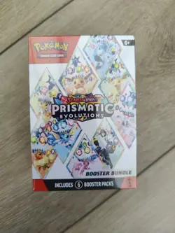 Pokemon TCG Prismatic Evolutions Booster Bundle Sealed - Image 1