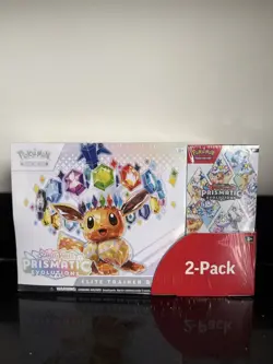 Pokemon TCG Prismatic Evolutions Costco ETB with Booster Bundle New and Sealed ✅ - Image 1