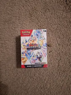 Pokemon TCG Prismatic Evolutions Booster Bundle - 6 packs - FACTORY SEALED NEW - Image 1
