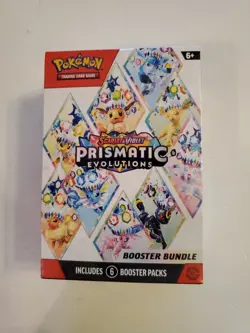 Pokemon TCG Scarlet & Violet Prismatic Evolutions Booster Bundle Factory Sealed - Image 1