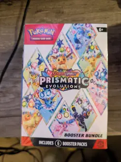 Pokemon TCG Prismatic Evolutions Booster Bundle Box Factory Sealed - Image 1