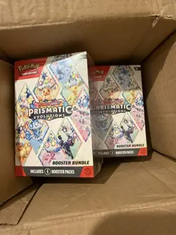 Pokemon TCG Prismatic Evolutions Booster Bundle Brand New Sealed - Image 2