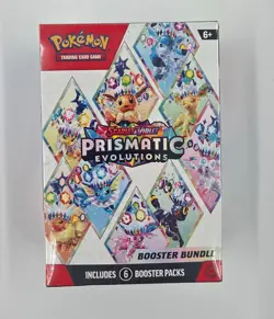 Pokemon TCG Prismatic Evolutions Booster Bundle; New Factory Sealed - Image 1