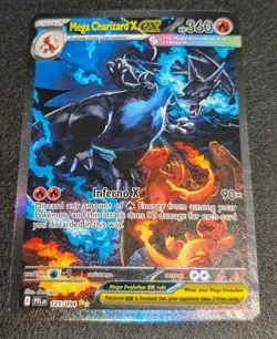 Mega Charizard X EX 125/094 - ME Phantasmal Flames - SIR - Pokemon TCG Card NM - Image 1