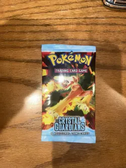 Pokemon EX Crystal Guardians Booster Pack English Blaziken 9 Cards TCG - Image 1