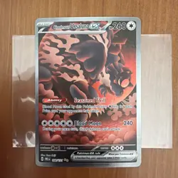 Pokemon Bloodmoon Ursaluna EX Prismatic Evolutions Card 168/131 - Image 1