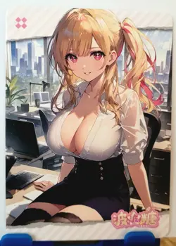 Ruby Hoshino Oshi no Ko CR Card Goddess Story BOBO SUGAR Waifu CR-04 - Image 2