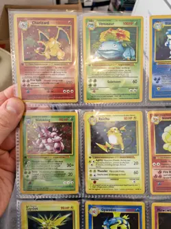 1996 Style Pokemon Holo Art Card Bundle 9x Set Display Cards - Image 2