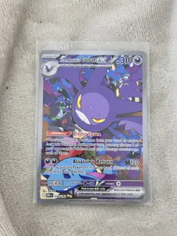 Pokemon Team Rocket's Crobat ex Destined Rivals 310 HP Holo SIR Card 234/182 - Image 1