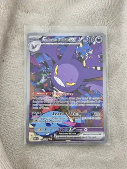 Pokemon Team Rocket's Crobat ex Destined Rivals 310 HP Holo SIR Card 234/182 - Image 2