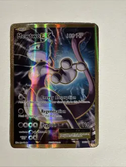 Pokemon TCG XY Evolutions Mewtwo EX Holo Card 103/108 Ultra Rare NM - Image 1