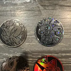 Pokemon TCG Bulk Lot Dice Tokens small Coins Energy Cards Collect Tin Pt Card - Image 2