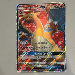 Jumbo Charizard GX Full Art Promo Holo Card SM60 250 HP 2 - Image 1