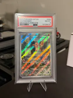 Charmander 044 Sv: Scarlet & Violet Promo Cards Holo PSA 8 - Image 3