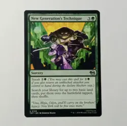 MTG - New Generation's Technique - Teenage Mutant Ninja Turtles NM/M - Image 1