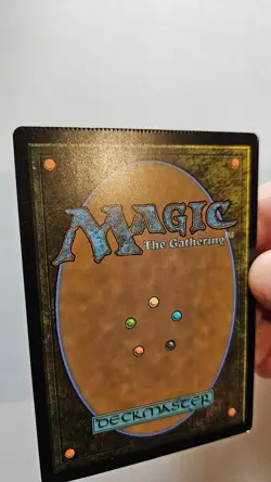 MTG Misprint Crimped Swamp 276 Lord of the Rings NM - Image 2