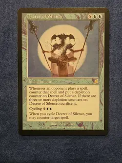 Decree of Silence Scourge Regular MTG - Image 1