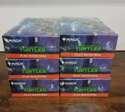 Magic the Gathering Teenage Mutant Ninja Turtles Play Booster Box - Lot of 6 - Image 4