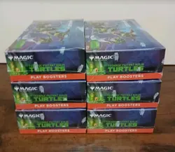 Magic the Gathering Teenage Mutant Ninja Turtles Play Booster Box - Lot of 6 - Image 5