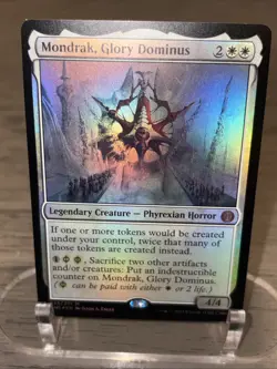 MTG Mondrak, Glory Dominus Phyrexia: All Will Be One Foil NM - Image 3