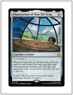 1x Planetarium of Wan Shi Tong, Magic the Gathering MTG NM - Image 1