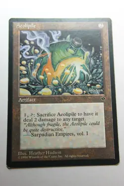 MTG Aeolipile x1- -Fallen Empires-Lightly Played - Image 1
