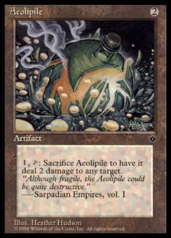 MTG - Aeolipile Fallen Empires # - Lightly played - Image 1