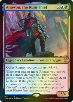 MTG Anowon, the Ruin Thief Foil ** Zendikar Rising Commander ** English (NM) - Image 1