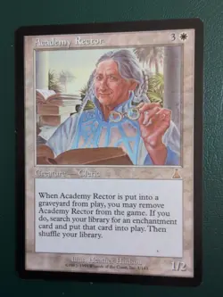MTG Academy Rector ©1999 Wizards Of The Coast - Image 1
