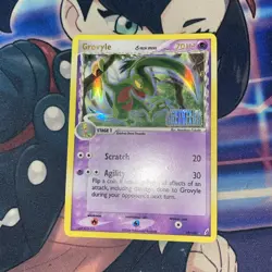 2006 Pokemon EX Crystal Guardians Grovyle Delta Species Reverse Holo #19/100 - Image 1