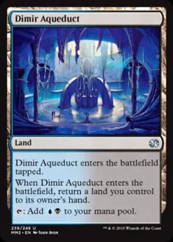 Dimir Aqueduct - Light Play MTG Modern Masters 2015 - Image 1